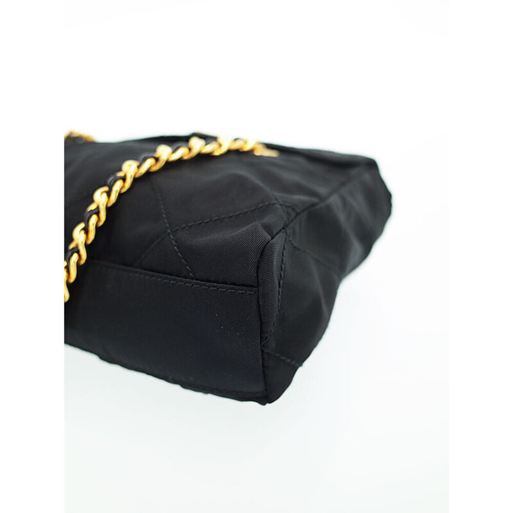 Prada Tessuto Catena quilted shoulder bag Black - Picture 9 of 9